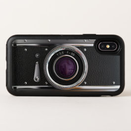 Vintage Camera Best OtterBox Symmetry iPhone X Case