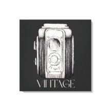 Vintage Camera Black