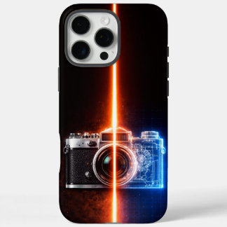 Vintage Camera Blueprint  iPhone 16 Pro Max Case