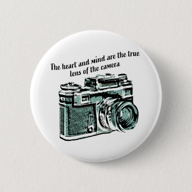 Vintage Camera Button (Front)