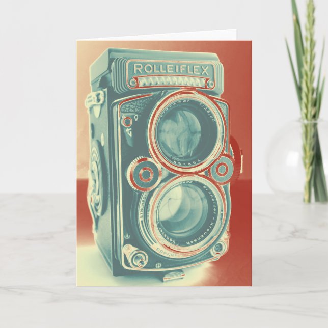 Vintage Camera Card (Front)