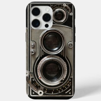 Vintage Camera Iphone 15 Pro Max Case by ZunoDesign at Zazzle