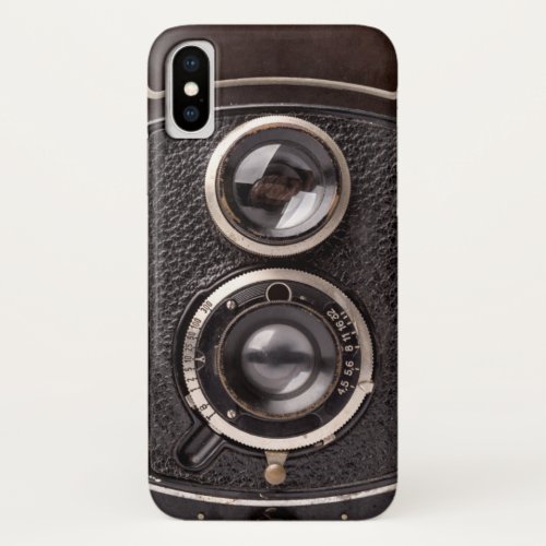 Vintage Camera iPhone X Case