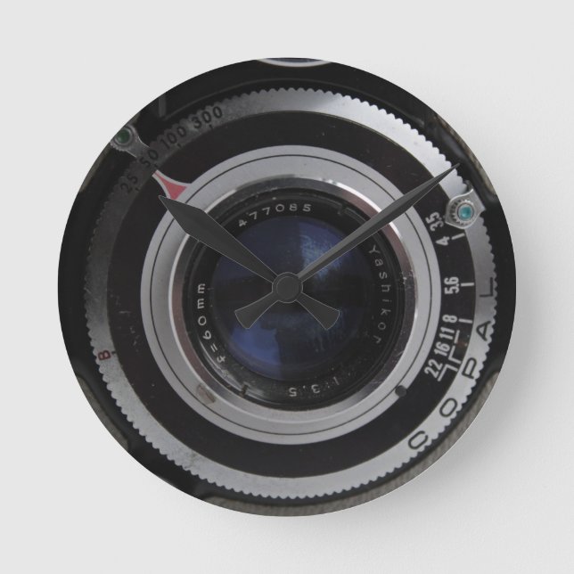 Vintage Camera Clock (Front)