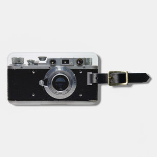 VINTAGE CAMERA Collection 01a Luggage tag 1
