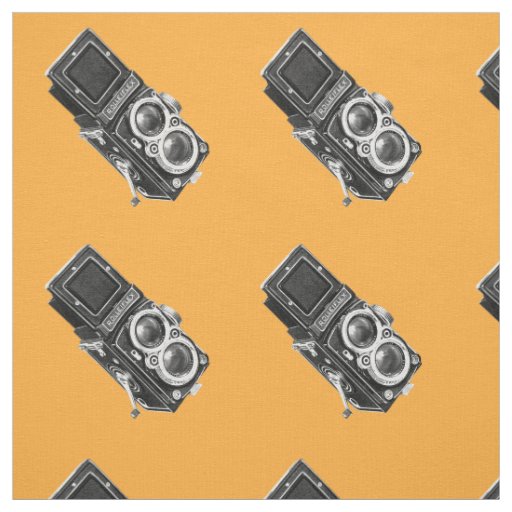 Vintage camera Fabri Fabric