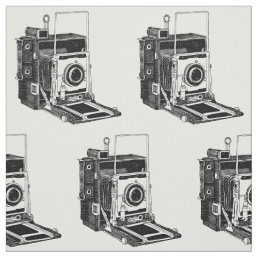 Vintage Camera Fabric