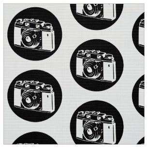 Vintage Camera Fabric