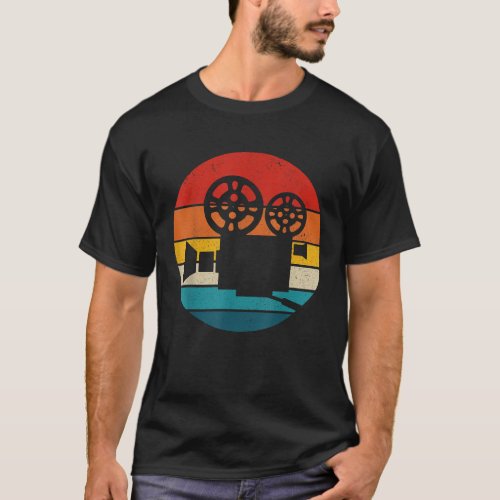 Vintage Camera Film Cameraman T-Shirt
