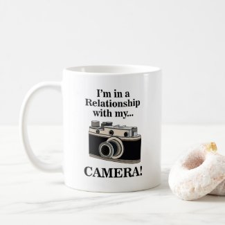 Vintage Camera Funny Photographer  Coffee Mug