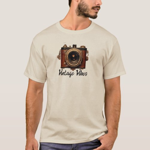 Vintage Camera illustration  T_Shirt