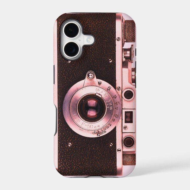 Vintage camera iphone case (Back)