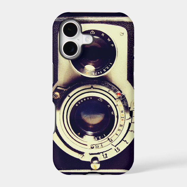 Vintage Camera Iphone Case (Back)