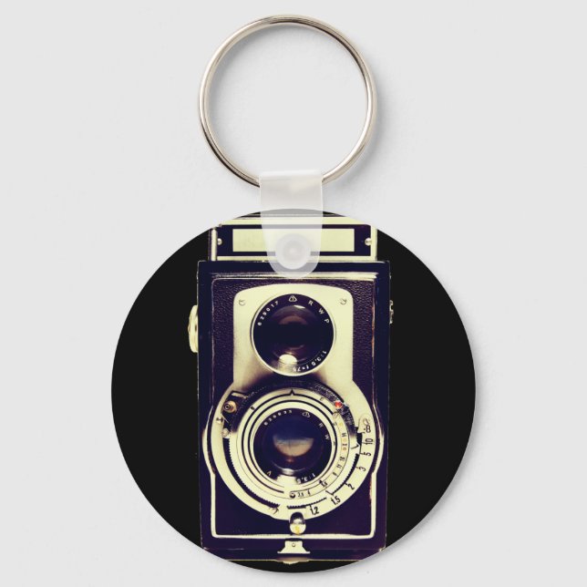 Vintage camera keychain (Front)