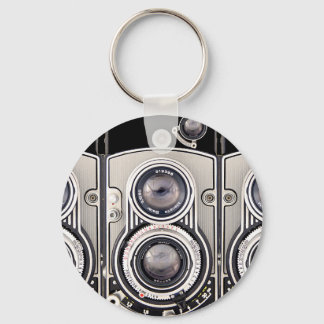 Vintage camera keychain