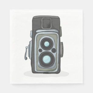 Vintage Camera Napkins