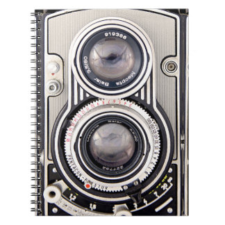 Vintage camera  notebook