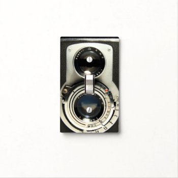 Vintage Camera - Old Fashion And Antique Look Light Switch Cover by UrHomeNeeds at Zazzle
