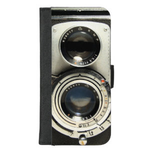 Vintage Camera - Old Fashion Antique Look iPhone 8/7 Plus Wallet Case