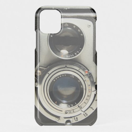 Vintage Camera Pattern _ Old Fashion Antique Look iPhone 11 Case