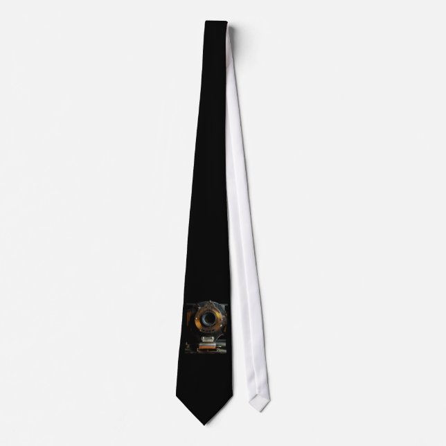 Vintage Camera Photo Tie (Front)