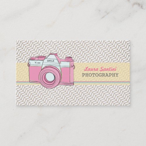 Vintage Camera Photographer Business Cards