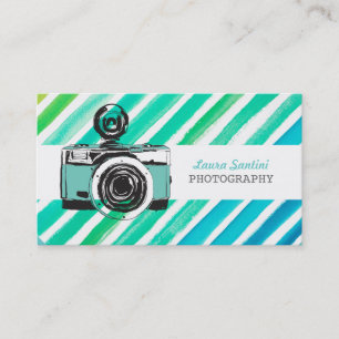 Vintage Camera Photographer Business Cards