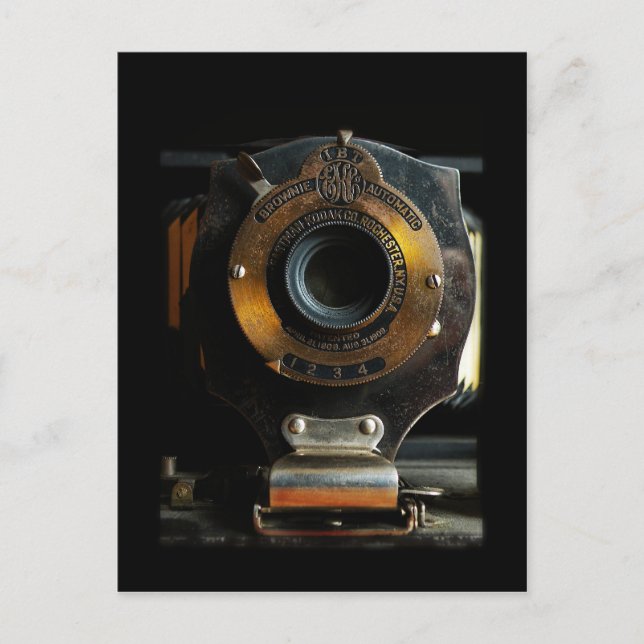 Vintage Camera Postcard (Front)