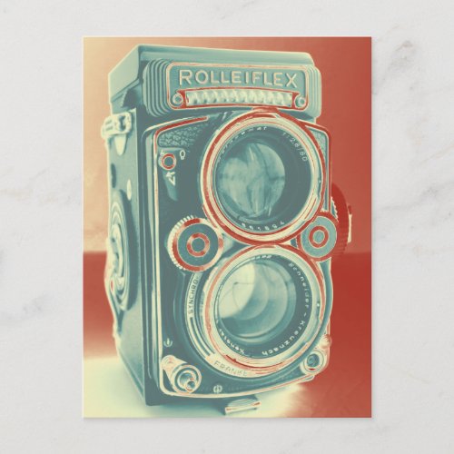 Vintage Camera Postcard