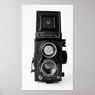 Vintage Camera Poster