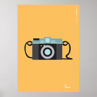 Vintage Camera Poster