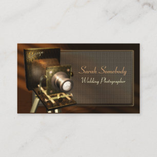 Vintage Camera Profile Card