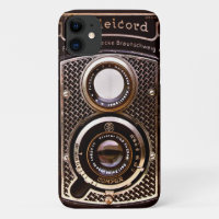 Vintage camera rolleicord art deco