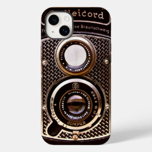 Vintage camera rolleicord art deco Case-Mate iPhone 14 plus case