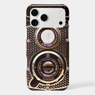 Vintage camera rolleicord art deco iPhone 17 pro max case