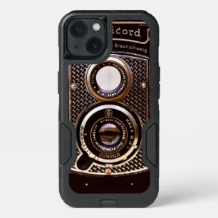 Vintage camera rolleicord art deco iPhone 13 case