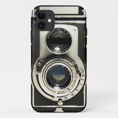 Vintage Camera Rolleiflex iPhone 11 Case