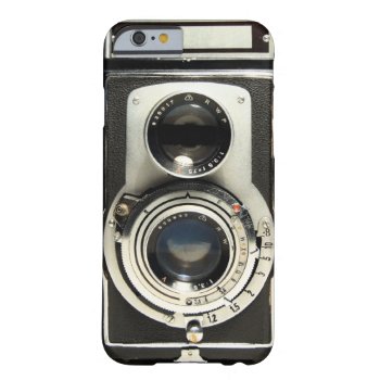 Vintage Camera Rolleiflex Barely There Iphone 6 Case by caseplus at Zazzle