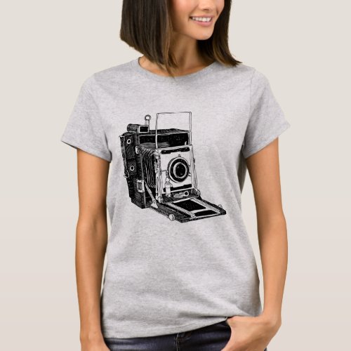 Vintage Camera T_Shirt