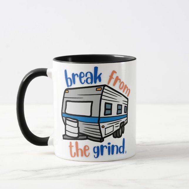Vintage Camper Coffee Mug (Left)