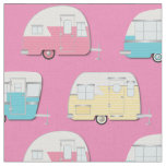 Vintage Campers RV Retro Camping Fabric