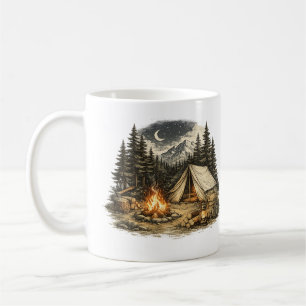 Vintage Camping Adventure Coffee Mug