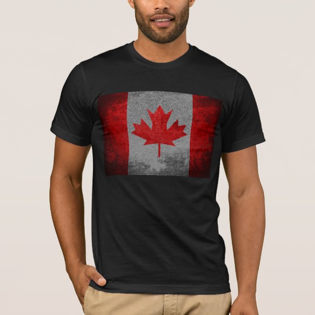 Vintage Canada Flag T-Shirt (Front)