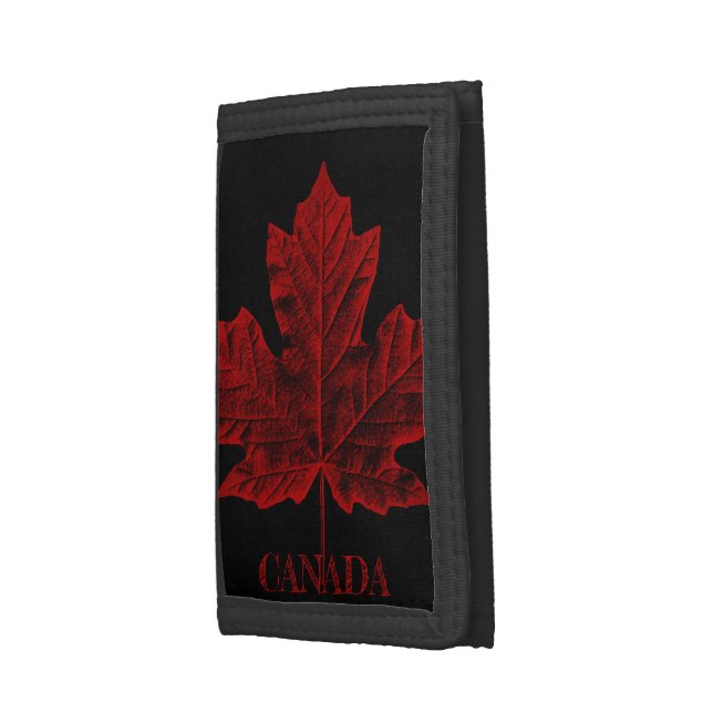 Vintage Canada  Maple Leaf Trifold Wallet (Side)