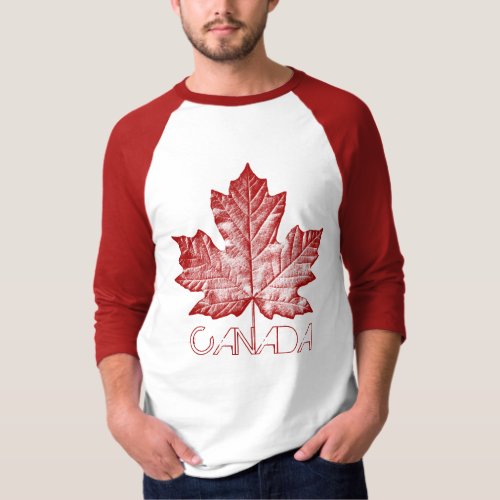 Vintage Canada Shirt Cool Custom Baseball Shirts