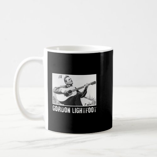 Vintage Canada Singer Gordon Lightfoot Coffee Mug