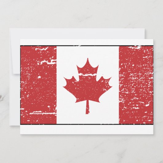 Vintage Canadian Flag (Front)