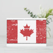Vintage Canadian Flag (Standing Front)