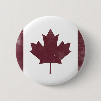 Vintage Canadian Flag Button