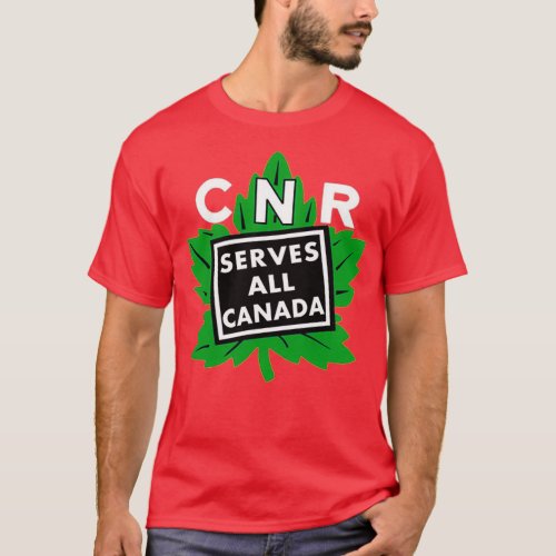 Vintage Canadian National Railways 1 T_Shirt